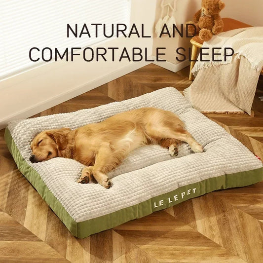 Warmes Hundebett mit Flies